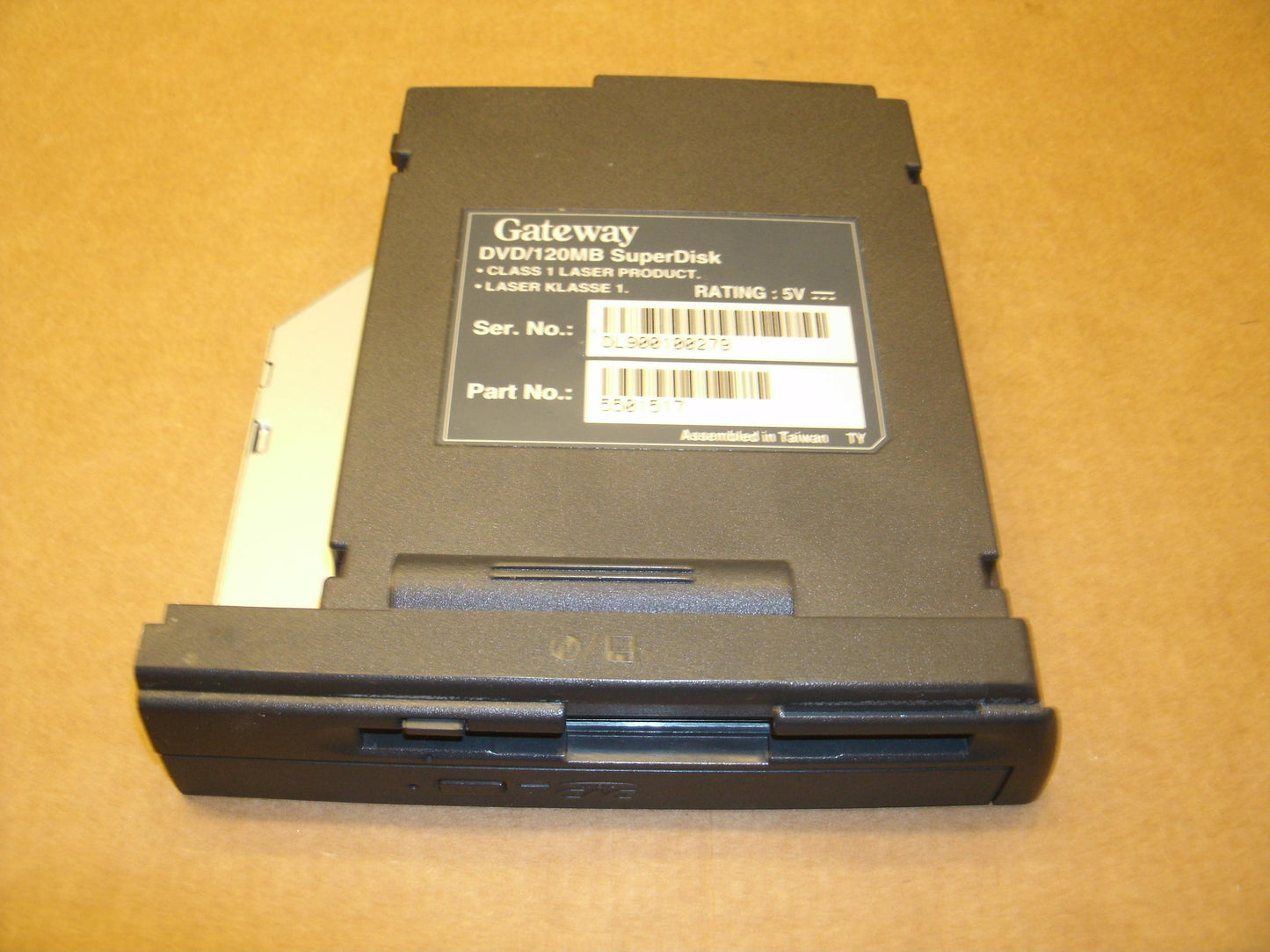 Gateway 5501517 120MB DVD Superdisk and Floppy.