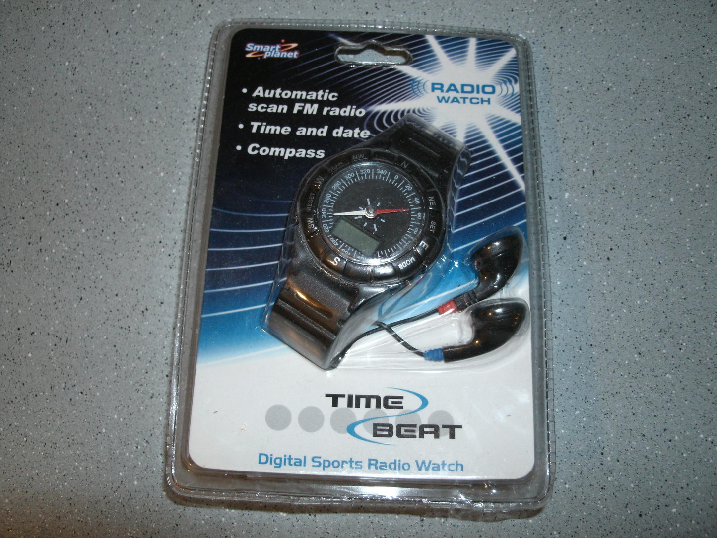 Digital Sports Radio Watch. Smart Planet Brand. RD-1.