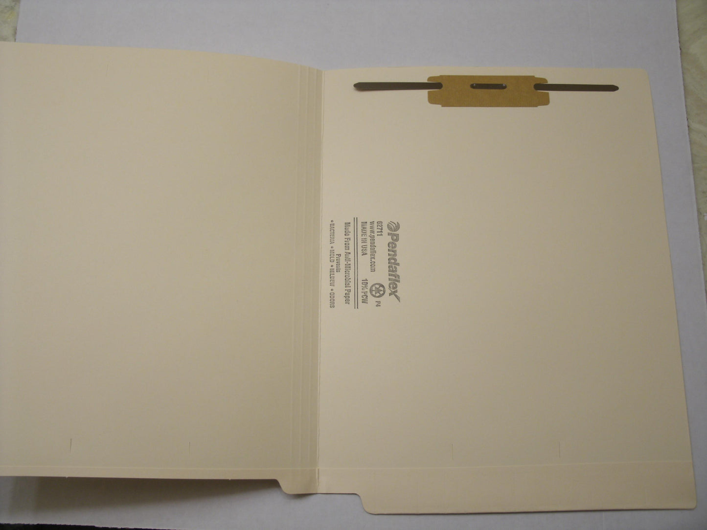 Pendaflex 62711 MicrobeGuard End Tab Fasterer Folders.