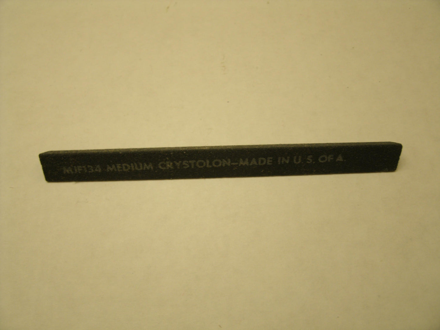 Crystolon MJF134 Medium Sharping Stone. 4" X 3/8".