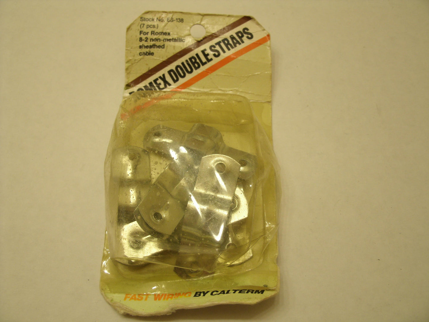 Calterm Romex ES-138 Cable Fittings. New. 7 Pieces.