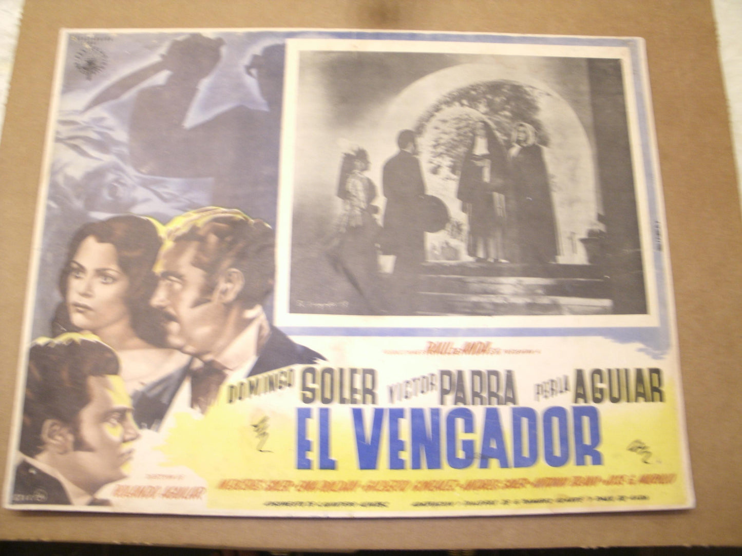 El Vengador Movie Poster. Spanish. 1949.