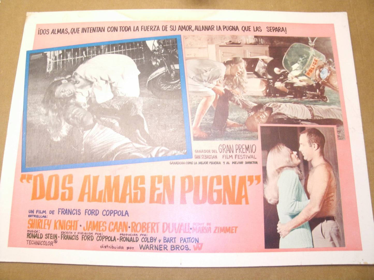 Dos Alamas en Pugna Movie Poster. Spanish. 1969.