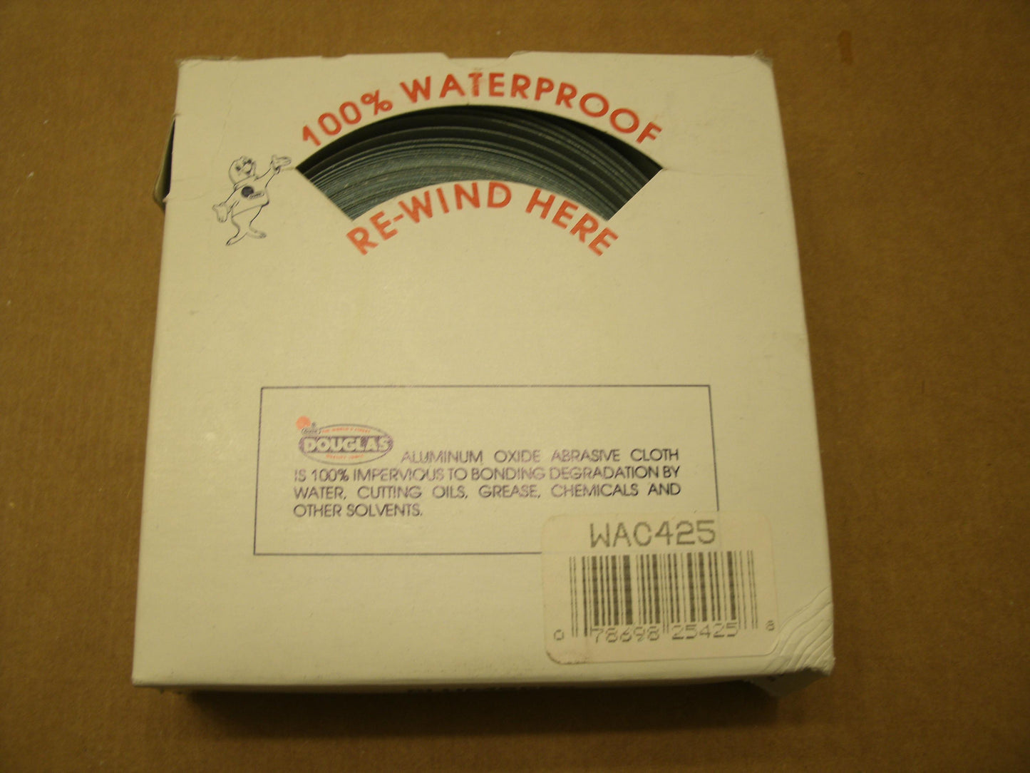 Douglas WAC 425 Plumbers Abrasive Cloth. New.