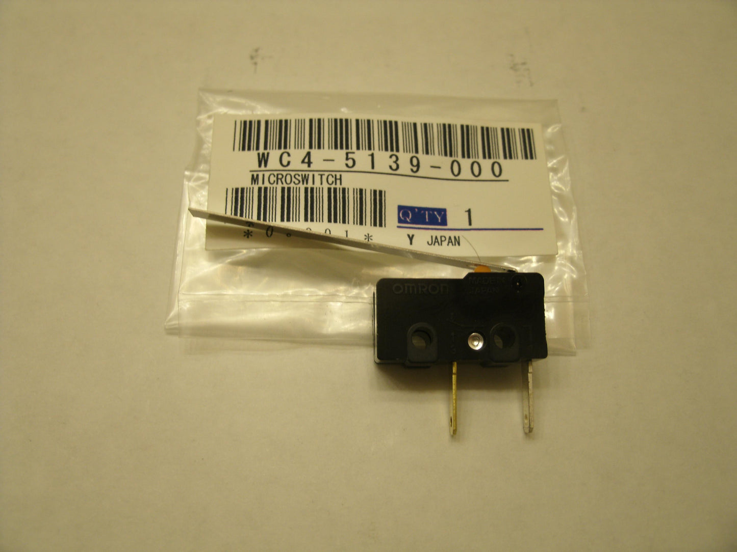 HP WC4-5139-000 Mirco Switch. Top Cover Interlock Access Switch.