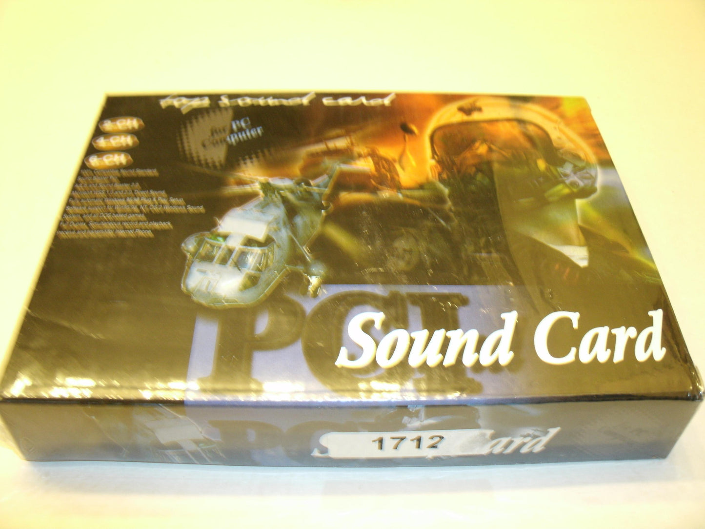 Crystal CS4280. New. 4 Channel PCI Sound Card. A-4280.