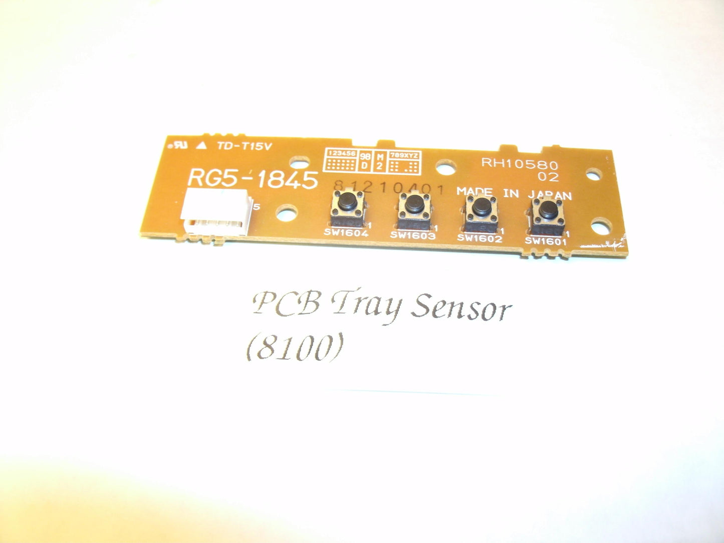 HP RG5-1845-000 Paper Size Sensor Board. LJ 8000, LJ 8100.