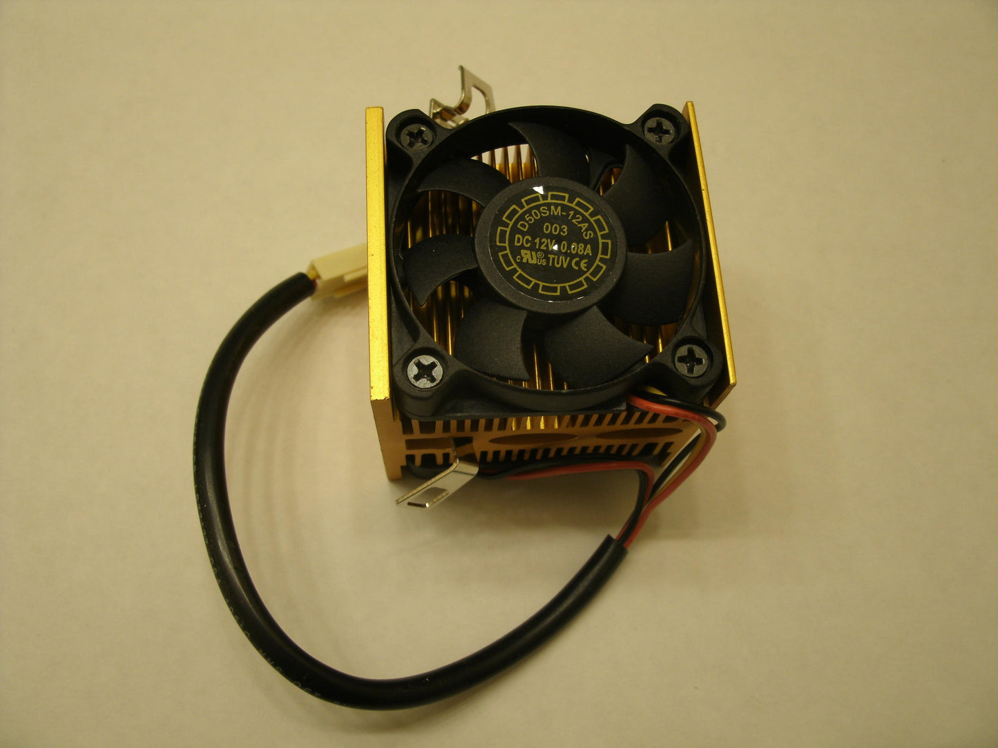 Cyber Cooler D50SM-12AS. The CPU Cooler. New. 2 Fans.