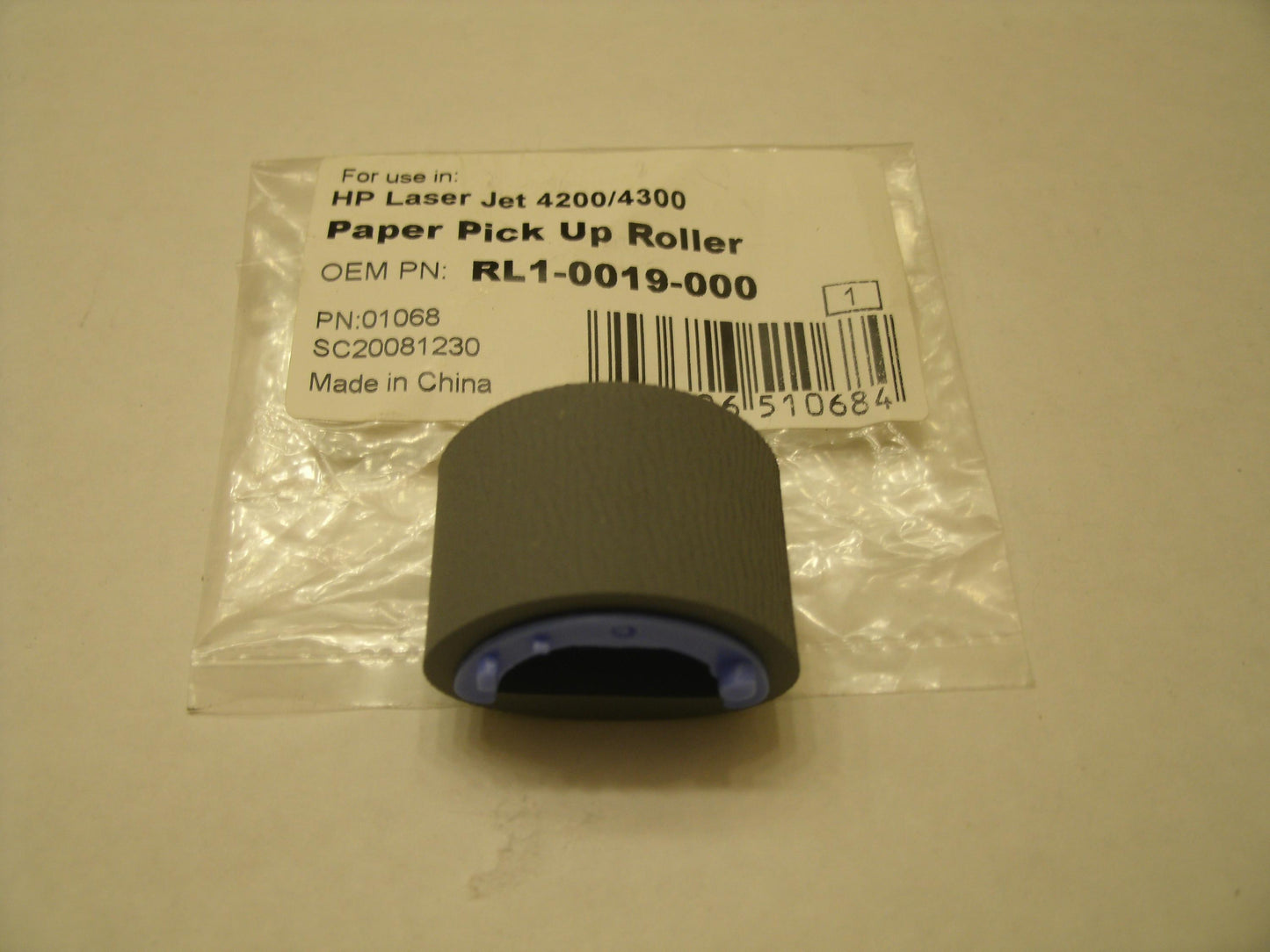 HP RL1-0019 Paper Pick up Roller. New.