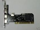 Syba Multi Hi Speed USB 2.0 Port PCI Card. SD-V2-5U. New.