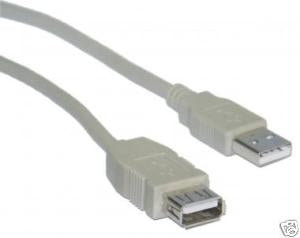 USB 60000467. 2.0 A Male to Female Extension. Cable 3FT. New.