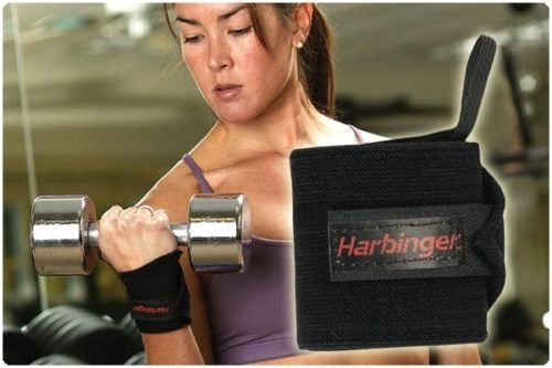 Harbinger Pro Thumb Loop WristWraps. New. 20".