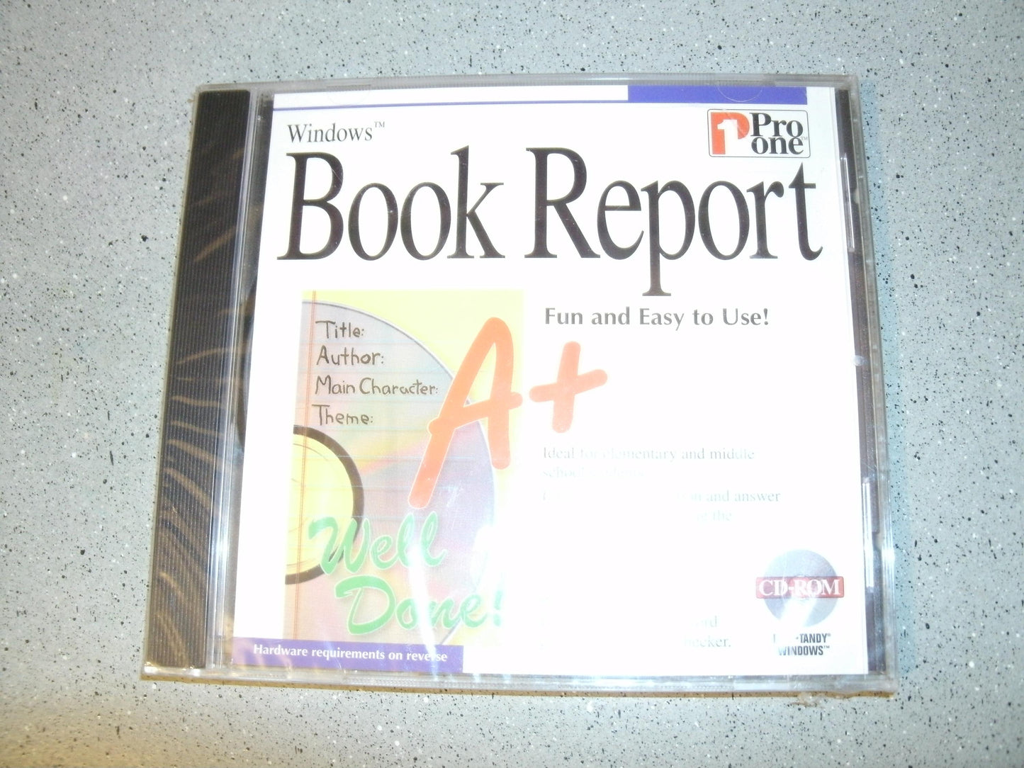 Windows Book Report. Fun and Easy to Use. A+. New.