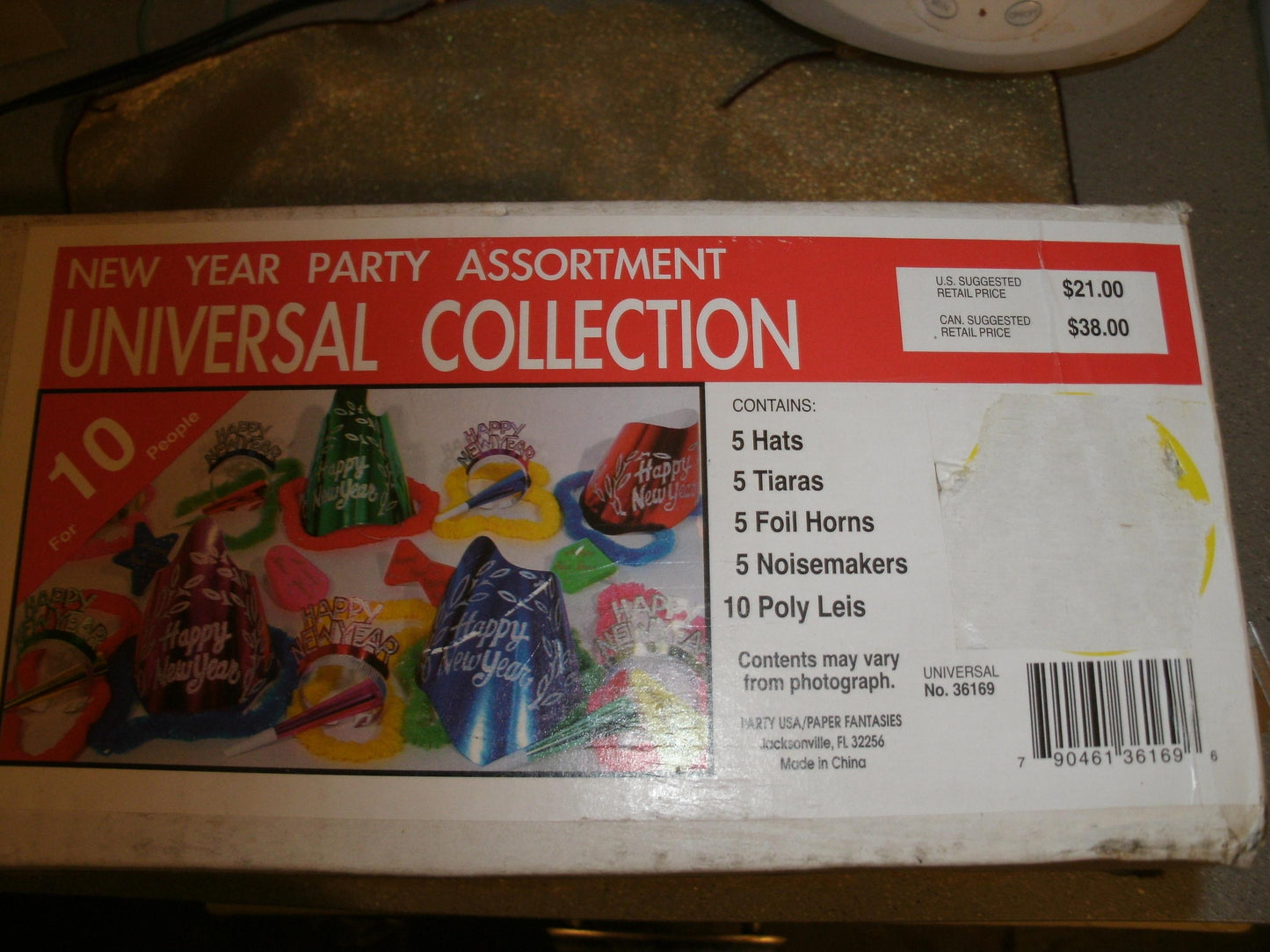 New Year Party Assortment. 36169. Universal Collection. New.