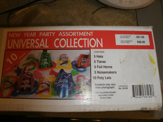 New Year Party Assortment. 36169. Universal Collection. New.