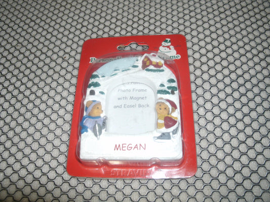 Personalized Photo Frame for Megan. New.