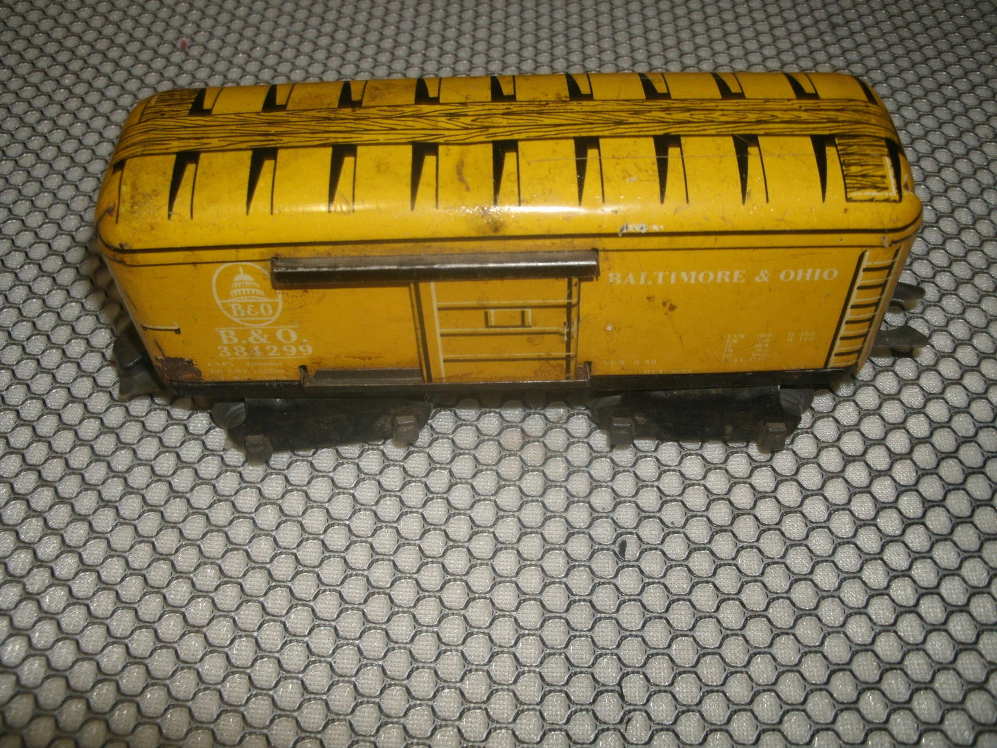 Marx O Gauge Baltimore & Ohio Train. 384299.