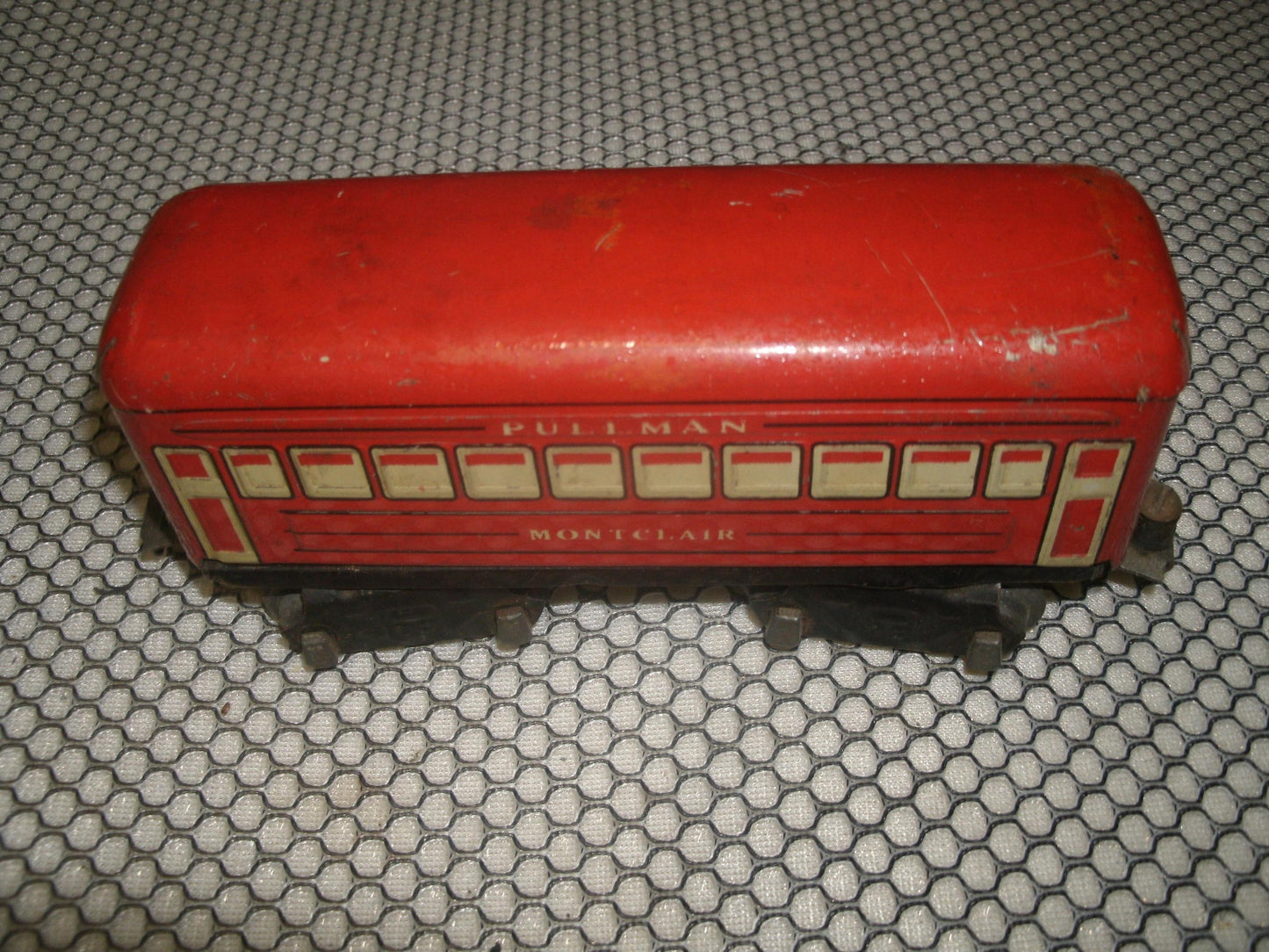 Marx Tin Montclair Pullman Passenger Train Car.