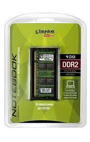 Kingston KVR667D2SO/1GR 1GB DDR, 667MHz Laptop Memory. New.