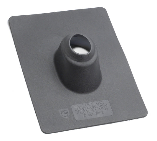 Oatey 14041, 14043 Flex Flash 4". New. Pitch to 45 degrees.
