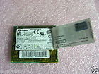 IBM ThinkPad 19K5886 56K Fax Modem and Ethernet Card.