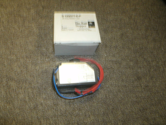 Wattstopper S 120/277-E-P, 20 AMP Ballast Load. New.