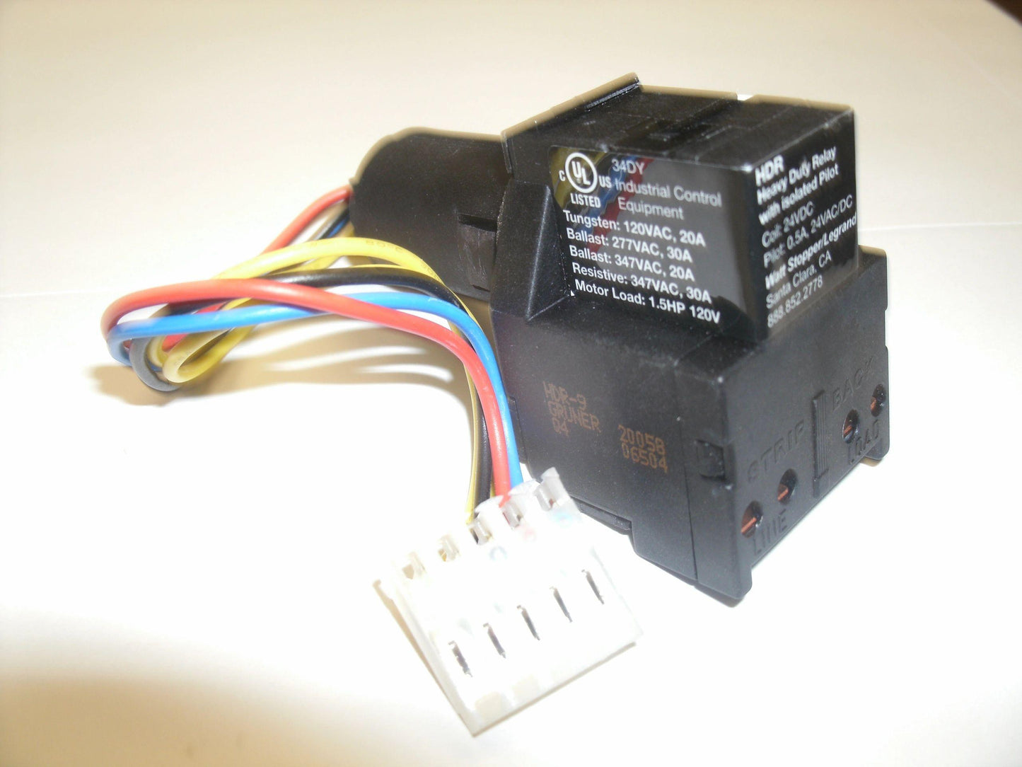 WattStopper 34DY Heavy Duty Relay. New. HDR-9.