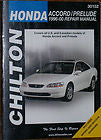Clinton Honda 30152 Accord/Prelude 1996-2000 Repair Manual.