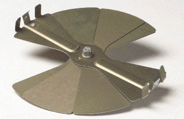 Krueger 30170904. Size: 8. 4944R-8. Radial Air Dampers. New.