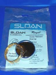 Sloan Valve H-1010-A 1" Vandal Resistant Stop Cap Kit. New. (7)