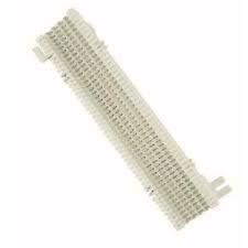 Leviton 66 Block w/ Mounting Bracket and Clips White R22-40066-M50. (34)