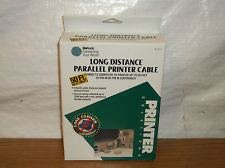 Woods Long Distance Parallel Printer Cable. 5973. 50'.