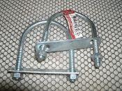 Crown Bolt 030699095261. #327 U-Bolt 2" Pipe. New. Zinc Plated.