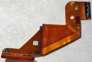 Apple iBook 632-0175-A Hard Drive CD ROM Ribbon Cable.