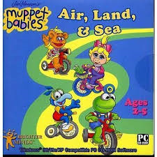 Muppet Babies. Air, Land, and Sea. New. 671196039596.