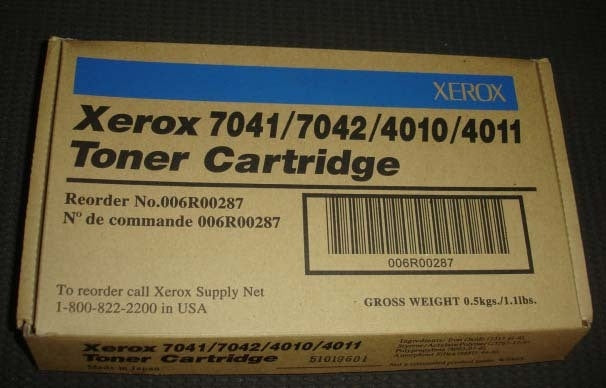 Xerox Toner Cartridge 6R00287 7041/7042/4010/4011 NEW