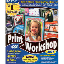 ValuSoft Print Workshop 2007. DVD ROM PC 755142712822