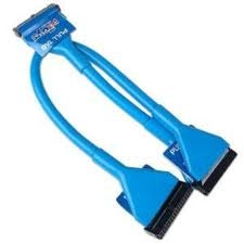 Cablemaxx 24" Blue Floppy Cable. New. Dual Device.