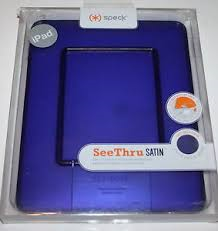 Speck iPAD-SAT-A17 SeeThru Satin Flip-Back Docking Panel.