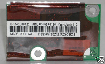 IBM 93P4166 Thinkpad 56K Fax Modem. J46420. Refurbished.