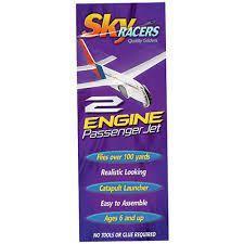 Sky Racers 2 Engine Passenger Glider Jet. AG9584. New. Retail Package.