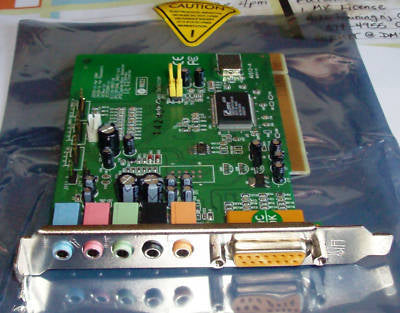 AudioExcel AV512 6 Channel PCI Sound Card Audio. Audio Excel.