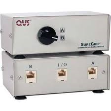 QVS CA284E-2S SureGrip AB Data Switch. New.