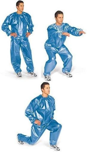 Everlast EX2456ML Deluxe Sauna Suit. New. MD/LG.