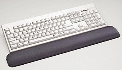 Fellowes FEL97737 20" Gel Wrist Rest. Emerald Green color.
