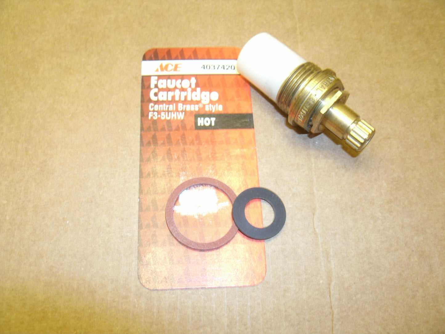 Ace 4037420 Faucet Cartridge. Hot. Central Brass Style. F3-5UHW.
