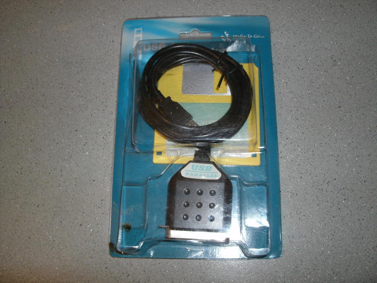 Media-To-Go USB 1.1 to Printer. LUB-10P1 USB to Parallel. New.