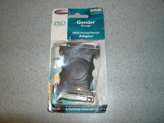 Belkin DB25 F4A251 Female to Female Adapter. 722868102503. (38)