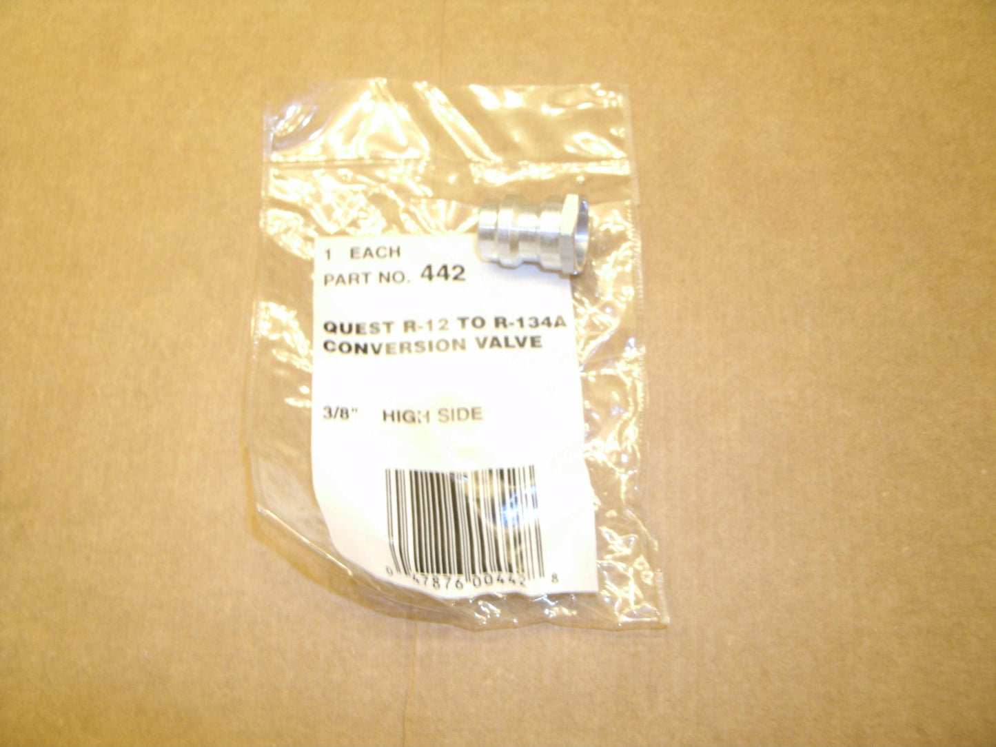 Quest R-12 to R-134A Conversion Value. New. Part No. 442.