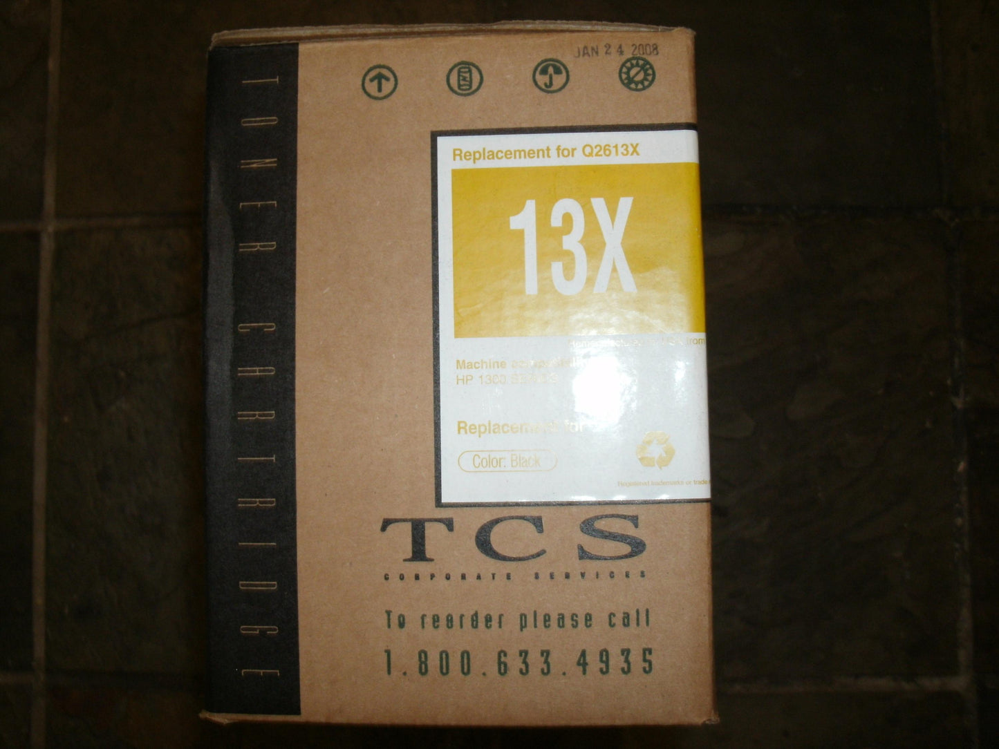 HP 1300 Q2613X Series Black Compatible Toner Cartridge. New.